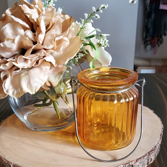 Sur La Table Other - 💛3/$12💛 *NEW* Amber Votive Holder w/ Handle